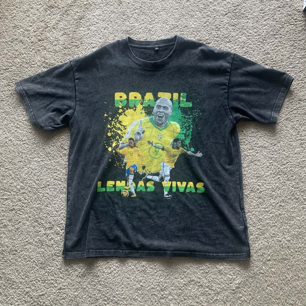 Brazil Legends World Cup Vintage Tee shirt – ,